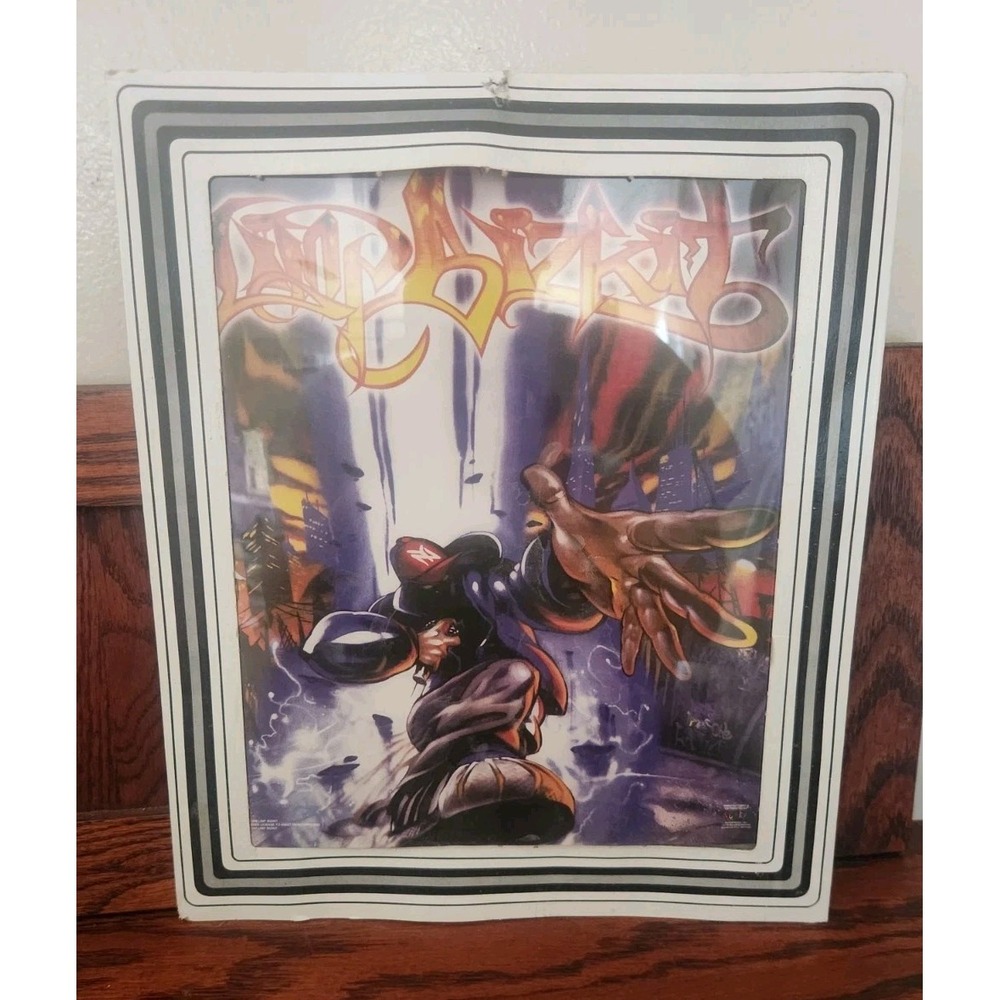 Limp Bizkit Carnival Fair‎ Prize 1999 Mini Poster Scorpio Graffiti Style